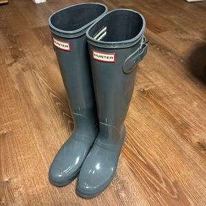 Grey Hunter Boots